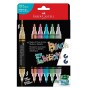 Black Edition Shake & Paint Acrylic Markers Metallic